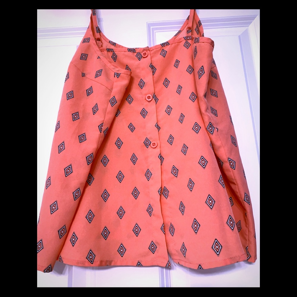 Peach tank top